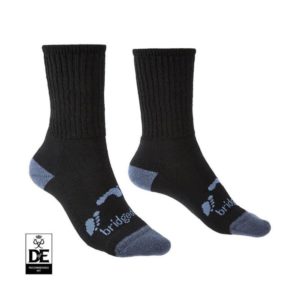 Bridgedale Hike All Season Junior Merino Comfort Boot Socks (Black)