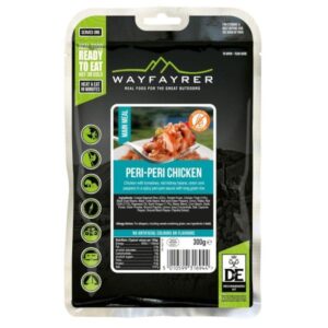 Wayfayrer meals are fully cooked and ready to eat hot or cold. They come in a pouch and can be boiled in 7-8 minutes or heated over your stove.