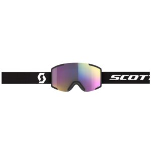 Scott Shield Goggle + Extra Lens (Mineral Black/White / Enhancer Teal Chrome)