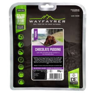 Wayfayrer Chocolate Pudding - Outdoor Camping Ready to Eat Meal Pouch