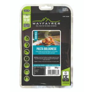 Wayfayrer Pasta Bolognese – Outdoor Camping Ready to Eat Meal Pouch