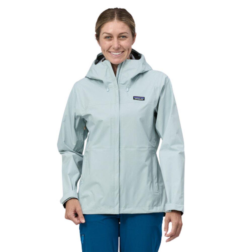 Patagonia Women's Torrentshell 3L Waterproof Rain Jacket (Chilled Blue ...