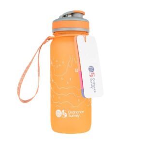 Ordnance Survey Water Bottle 750ml (Orange)