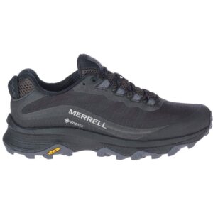 Merrell Women’s Moab Speed GTX Walking Shoes (Black/Asphalt)