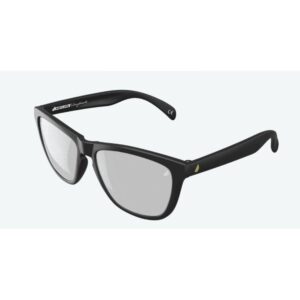 Melon Layback Sunglasses Black – Gold icons – Photochromic Smoke