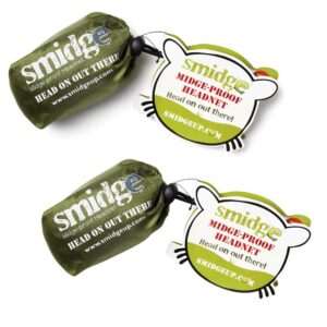 Smidge Midge and Insect-Proof Head Net – Pack of two