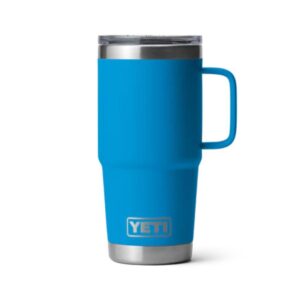 Yeti Rambler 20 OZ Travel Mug (Big Wave Blue)