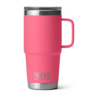 Yeti Rambler 20 OZ Travel Mug (Tropical Pink)