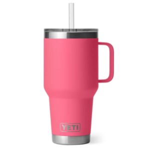 Yeti Rambler 35 OZ Straw Mug (Tropical Pink)