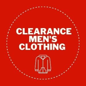 Clearance mens clothing